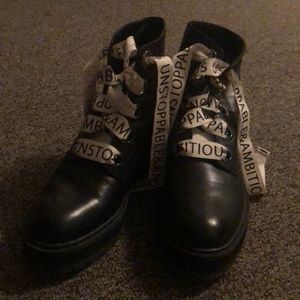 Zara Combat Boots